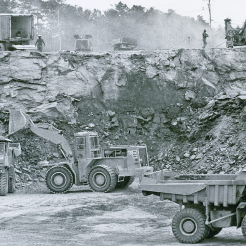 Sargent's Small Size Excavator On 1975