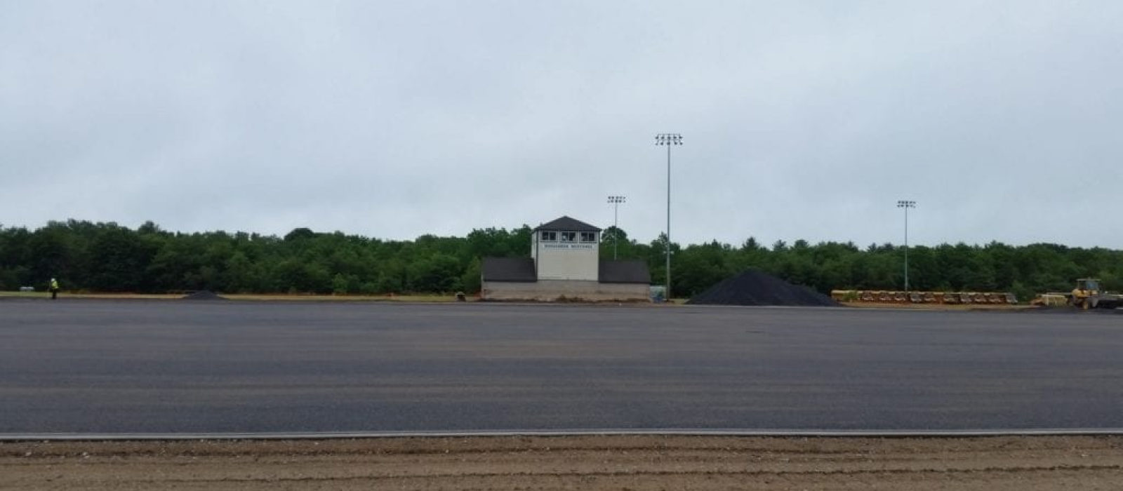 Newly Installed Fine Grading For Waterboro Rsu 57 Athletic Complex