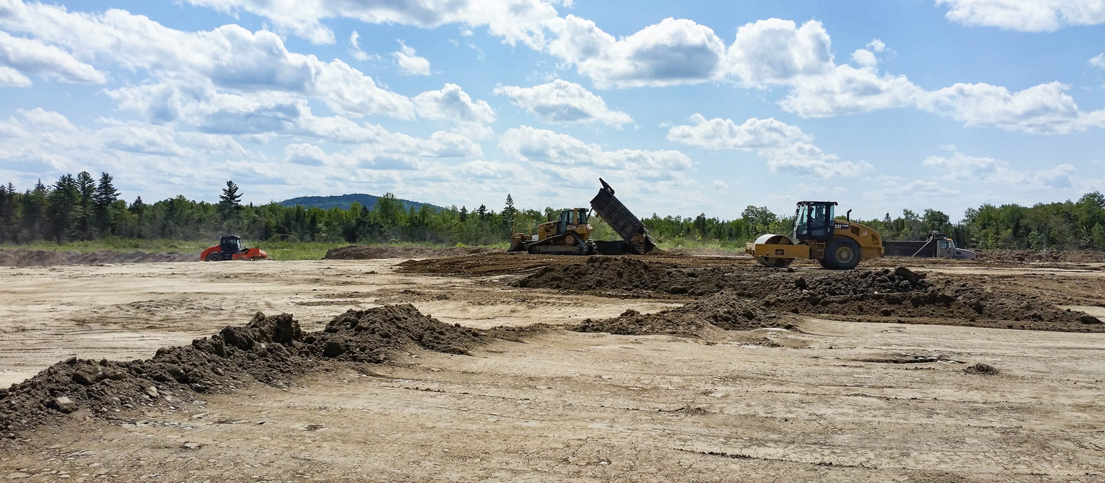Sargent's Heavy Equipment On Princeton Airport Runway Reconstruction
