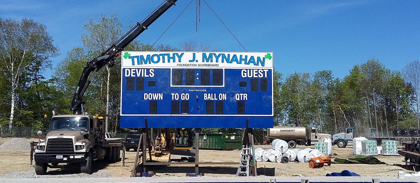 Timothy J. Mynahan Foundation Scoreboard