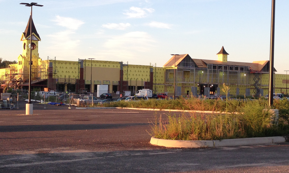 Area View Of Hilltop Village Center In Alexandria, Virginia