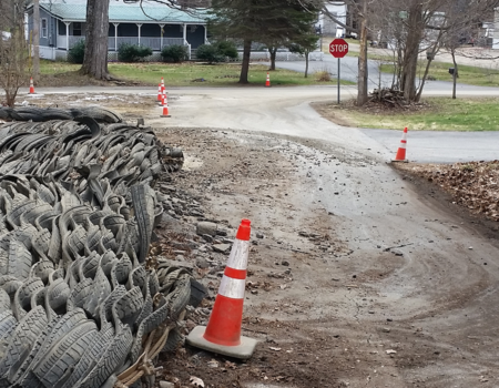 Dump Used Tires At Kittery Route 236 Sewer Extensions