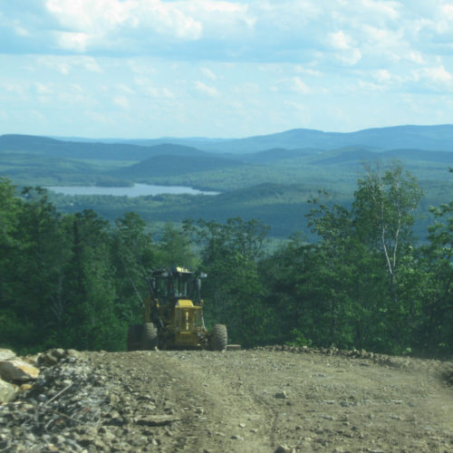 One Of Our Small Size Equipment On Wind Farm Sitework