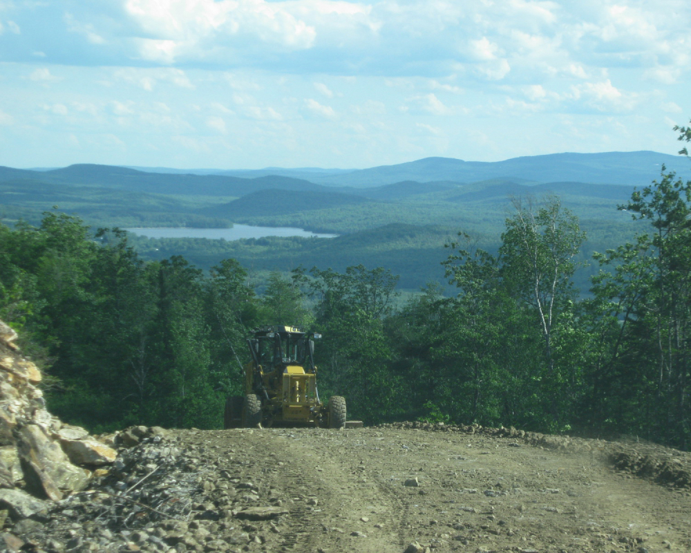 One Of Our Small Size Equipment On Wind Farm Sitework