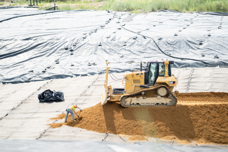 Our Crew Working Under The Sun On Landfill Projects